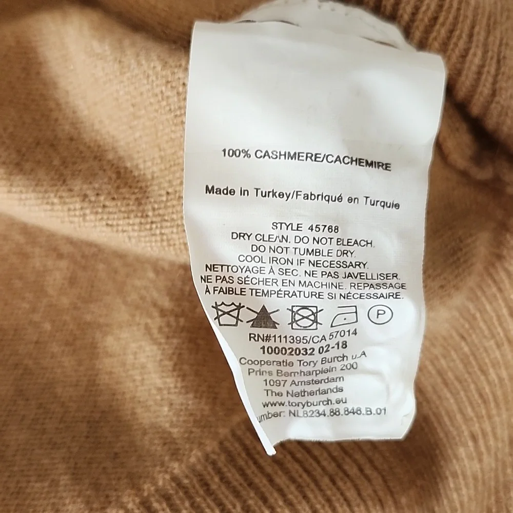 Tory Burch Pro Cleaned Large Cashmere Sweater and Medium Vintage Skirt, $78